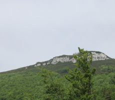 Pogled na Mali Snežnik